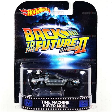 Mavin TIME MACHINE HOVER MODE Back To The Future Hot Wheels Retro Entertainment