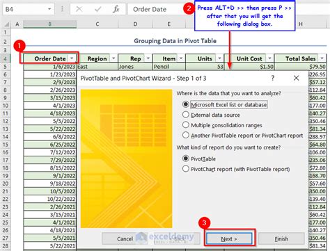 How To Group Data In Pivot Table 3 Examples