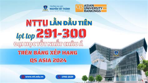 Trường Đh Nguyễn Tất Thành Lần đầu Tiên Lọt Top 291 300 Đại Học Tốt