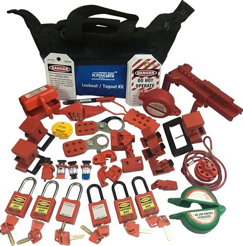 Krm Loto Osha Lockout Tagout électrique Kit Amazonfr Bricolage