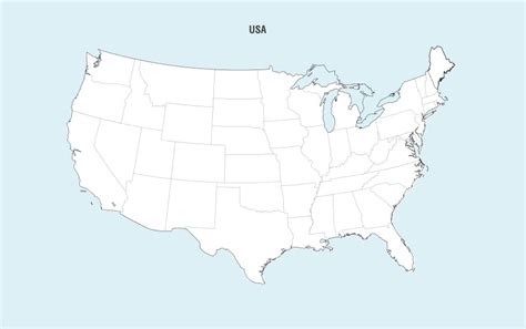 United States Map Vector Verjaardag Vrouw