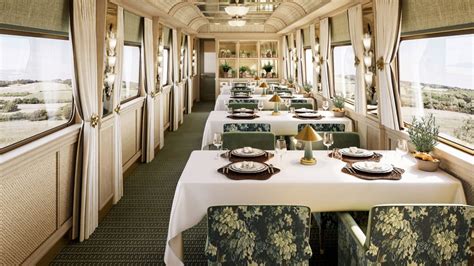 Le Premier Train Couchettes De Luxe D Angleterre Est Une Garden Party