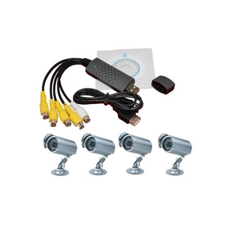 USB DVR Видео рекордер с 4 канална