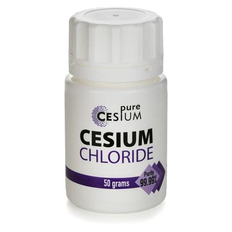 CESIUM CHLORIDE Powder 50 Grams – Pure Cesium