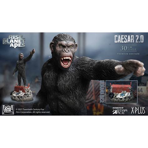 Rise of the Planet of the Apes - Caesar 2,0 Deluxe Version 12-inch (30 ...