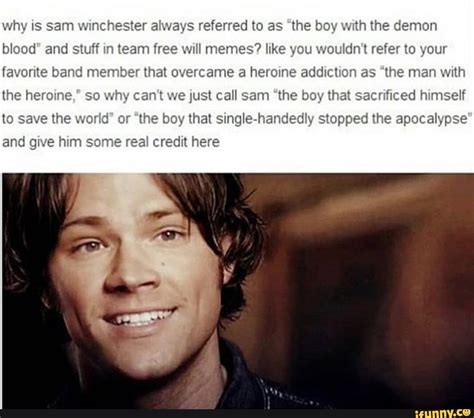 Don T Hate On Sammy If You Live Dean And Or Cas You D Love Sammy Too