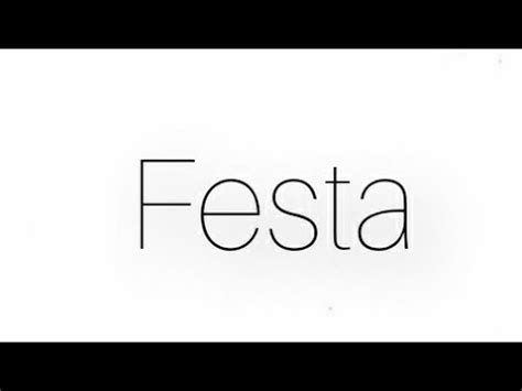 Como Se Escreve Festa - Como escrever Festa em inglês - YouTube