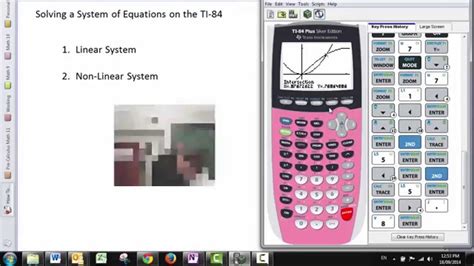 How To Solve Systems Of Equations On TI 84 YouTube