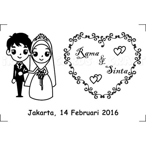 Jual Sticker Transparan Untuk Souvenir Nikah Indonesiashopee Indonesia