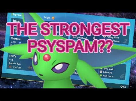 ESPEON INDEEDEE EXPAND FORCE VGC Regulation F YouTube