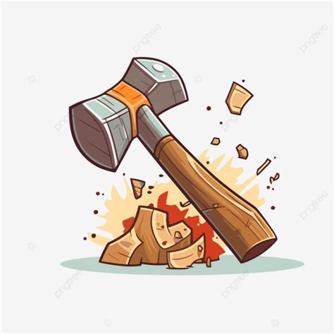 palu  paku clipart palu menabrak kartun balok kayu vektor palu