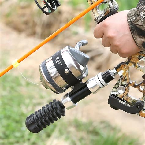 Bowfishing Reel Kit Bow Fishing Spincast Reel For Compound Bow