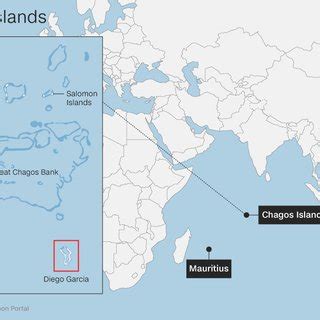 A map of the Chagos Islands showing their strategic value 5 | Download ...