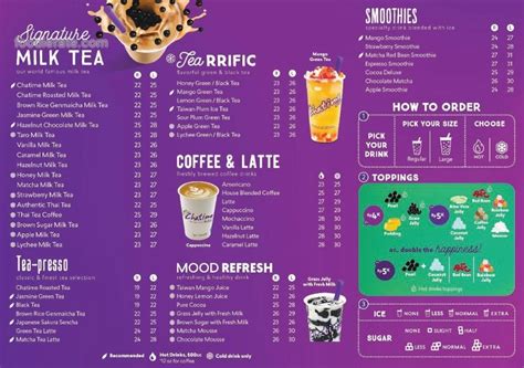 13 Daftar Menu Favorit Chatime Terbaru 2022 Best Seller