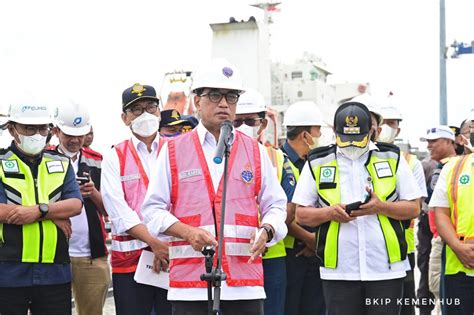 Menhub Dorong Produktivitas Pelabuhan Kuala Tanjung Layani Kek Sei Mangkei