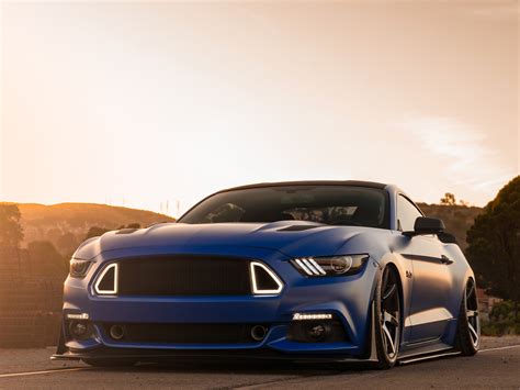 1600x1200 2022 Ford Mustang Gt Front 4k 1600x1200 Resolution HD 4k ...