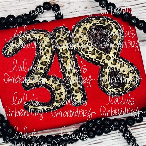 318 Double Stack Applique Design Hand Lettered Design Etsy