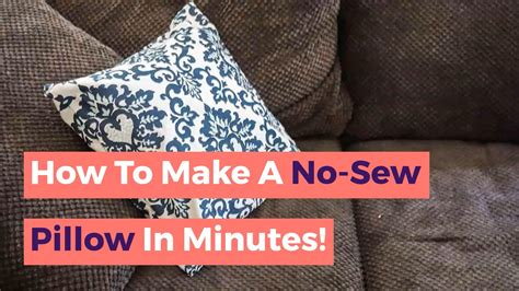 20 No Sew Pillow Covers Breigeforbes