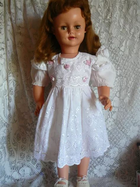 Belle Poupee Raynal Ancienne Cm Francoise A Fossettes Eur