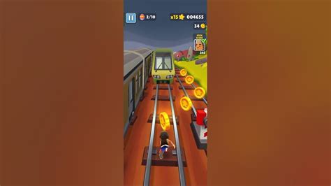 Subway Surfer 🚇🚇game Part~28😘 Short Viral Gameplay Games