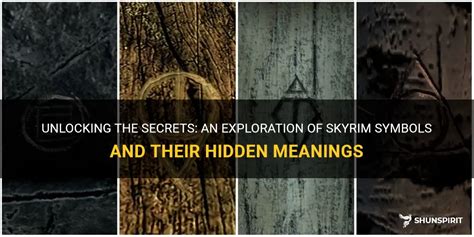 Unlocking The Secrets: An Exploration Of Skyrim Symbols And Their ...