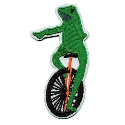 Its Dat Boi Frog Motif Meme Iron On Embroidered Applique Patch 642896215405 | eBay