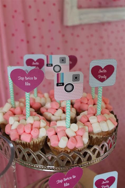 Karas Party Ideas Pink Instagram Themed Birthday Party Via Karas