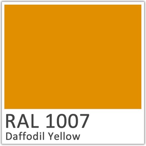 Ral 1007 Gt Polyester Pigment Daffodil Yellow