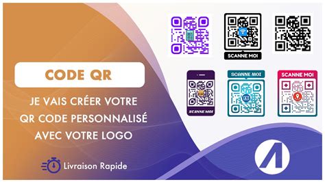 Je Vais Cr Er Votre Qr Code Personnalis Avec Votre Logo Par Akkar