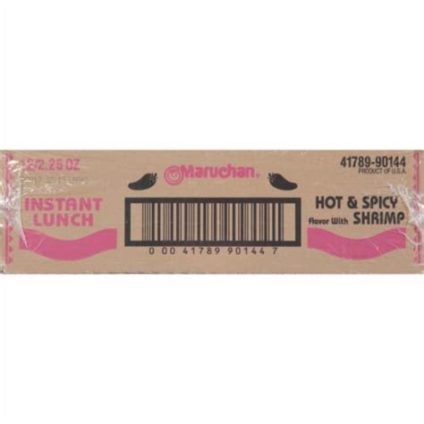 Maruchan Instant Lunch Hot Spicy Shrimp Flavor Ramen Noodle Soup Ct Oz Kroger