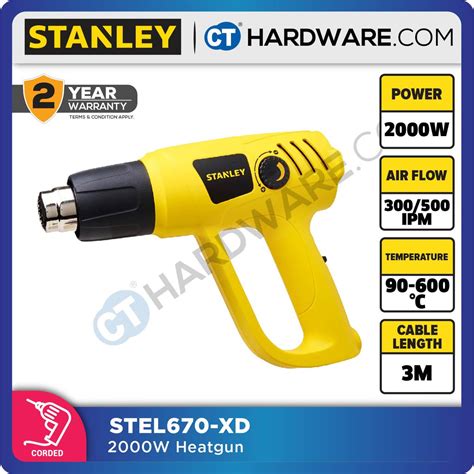 Stanley Stel Hot Air Gun W With Two Speed Shopee Malaysia