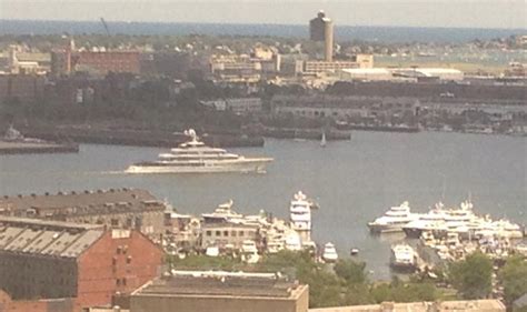 Mark Cuban S Big Ass Yacht Visits Boston Universal Hub