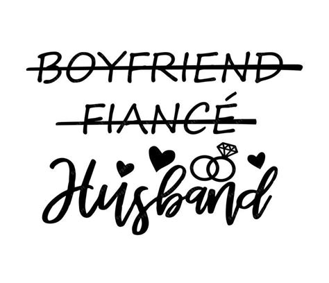 Boyfriend Fiance Husband SVG PNG PDF Boyfriend Svg Husbands Vg