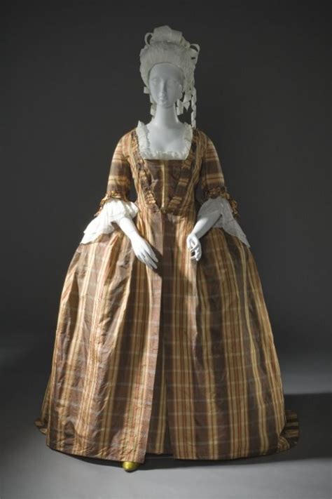 Robe A La Francais LACMA C 1765 18th Century Fashion 18th