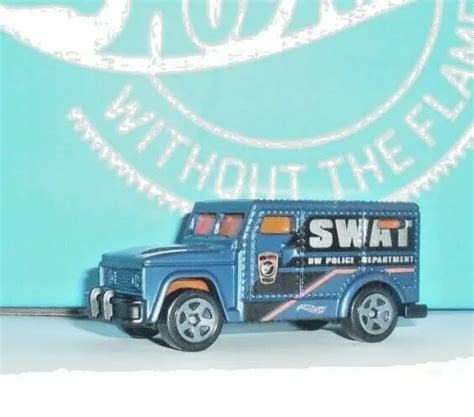 HOT WHEELS ARMORED Truck Treasure Hunt 182 HW Rescue 5 10 Loose Blue VHTF EUR 1 49 PicClick FR
