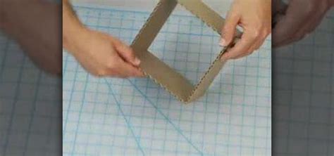 How To Build A Six Inch Cube Out Of Cardboard Sculpture Wonderhowto