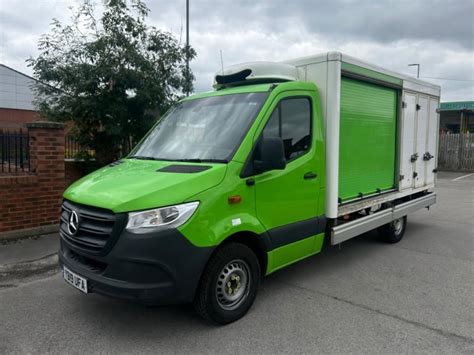 2019 Mercedes Benz Sprinter 314 Cdi Lwb Luton Box Fridge Van 1 Owner