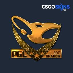 Sticker Mousesports Gold Krakow Csgoskins Gg