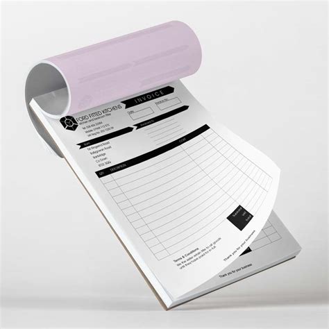 A5 NCR Invoice Books Banbridge Print Supplies Business Cards Flyers