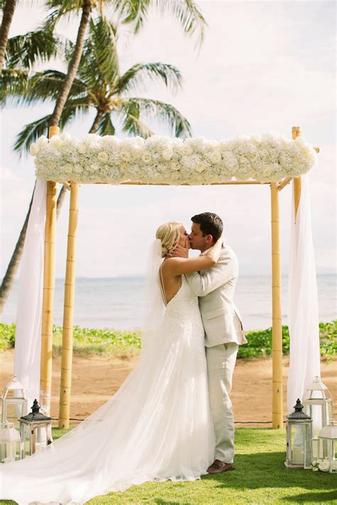 Something Blue Maui Wedding of Jamie + Evan - Makena Weddings