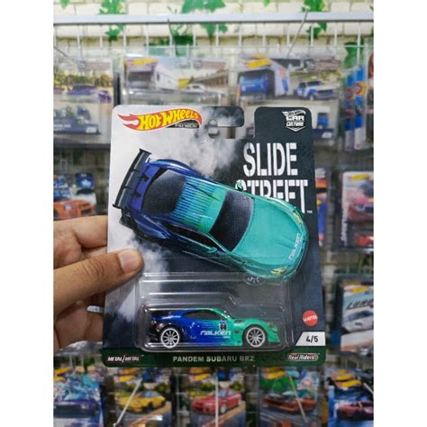 Jual Hot Wheels Premium Slide Street Pandem Subaru BRZ Shopee Indonesia