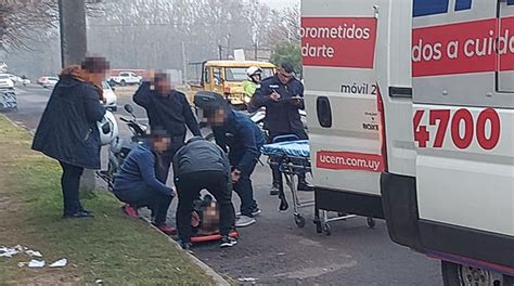 Motociclista sufrió lesiones Diario El Telégrafo