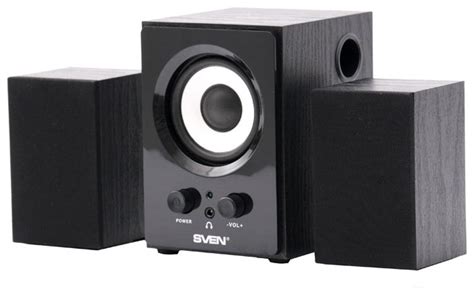 Колонки Sven MS-80 Black: купить в интернет магазине Регард Москва ...