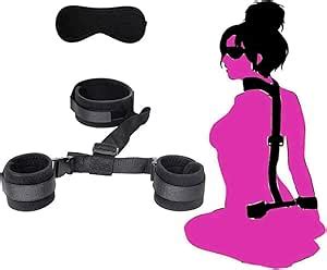 Amazon BDSM Sex Bondage Restraints Rope Kit Toy Sex Ties For Ankles And Wrists Bar Thigh