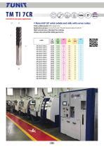 Carbide Milling Cutter Tm Ti Cr Series Tungstentools Italia S R L