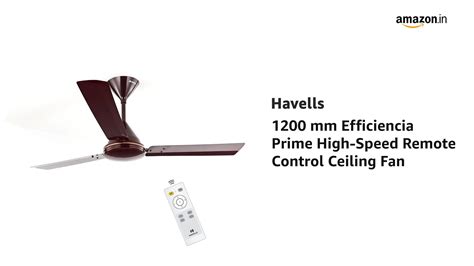 Havells 1200 Mm Efficiencia Prime High Speed BLDC Motor Energy