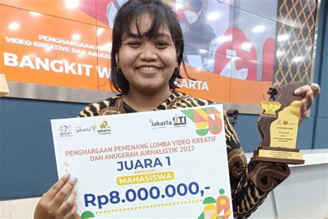 Mahasiswa Universitas BSI Raih Juara 1 Lomba Video Kreatif Dan Anugerah