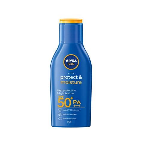 NIVEA Sun Protect & Moisture Lotion SPF 50 125ml | Lazada PH