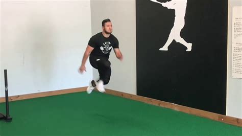 Split Stance Single Leg Forward Split Jumps Youtube