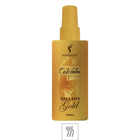 Perfume Para Calcinha For Sexy 60ml ST842 Million Gold Sex Shop